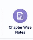 Chapter Wise
Notes